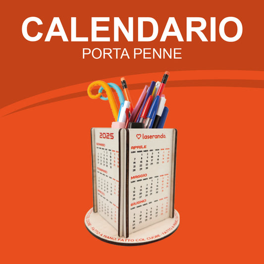 Calendario Porta Penne Personalizzabile