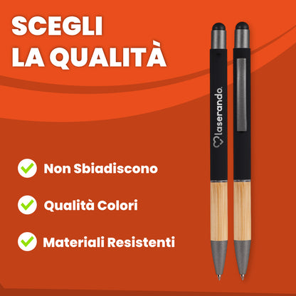 Penne Personalizzabili - Incisione Laser