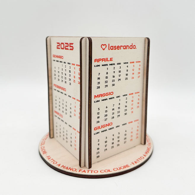 Calendario Porta Penne Personalizzabile