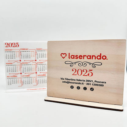 Calendario Personalizzabile con Base