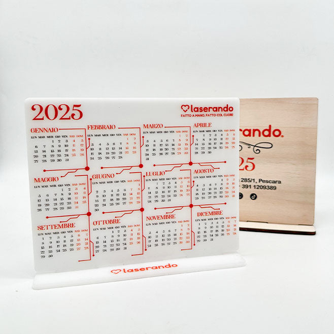 Calendario Personalizzabile con Base