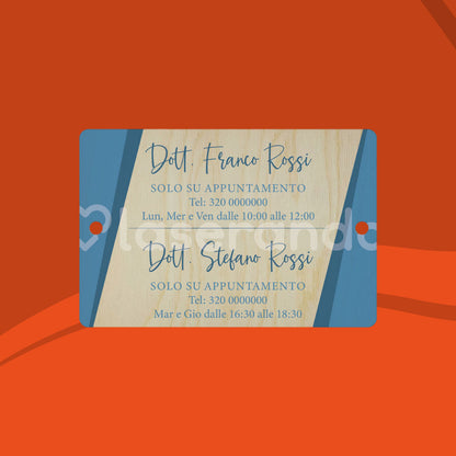 Printed Plaque