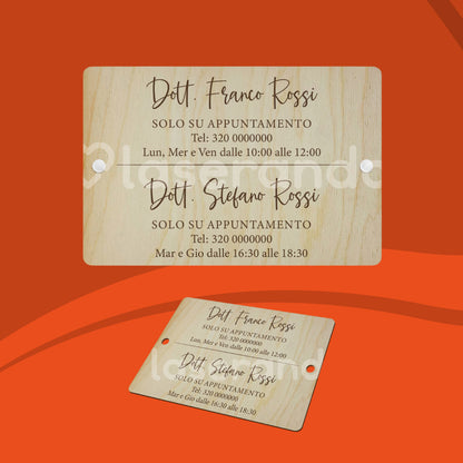 Printed Plaque