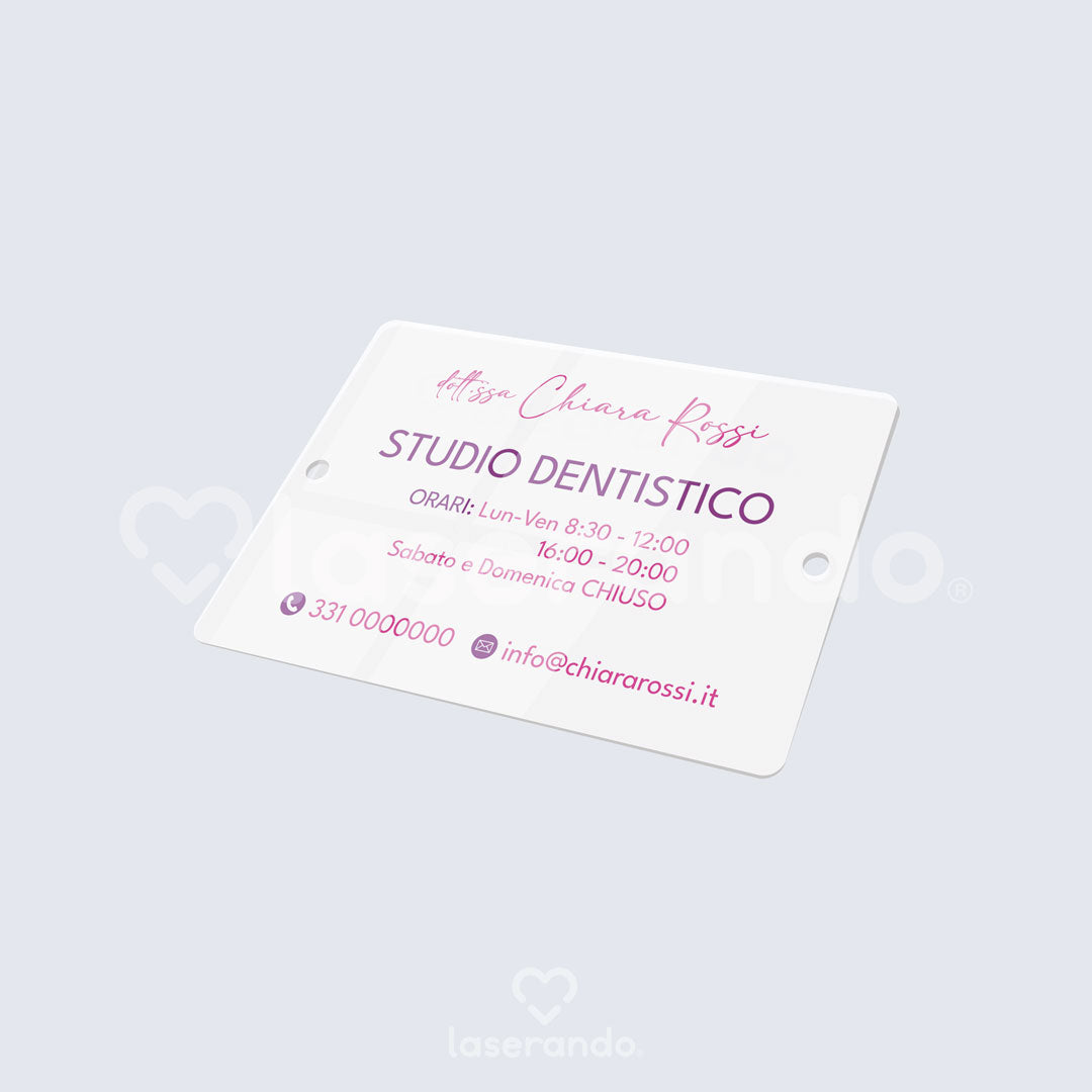 Printed Plaque