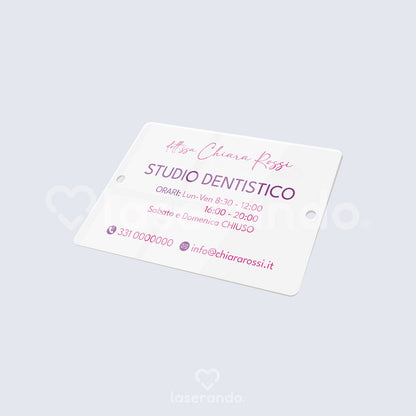 Printed Plaque