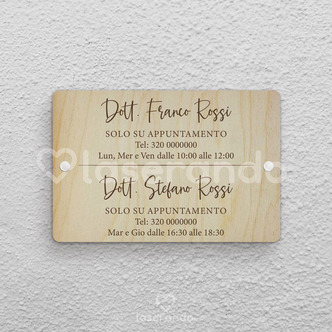 Printed Plaque