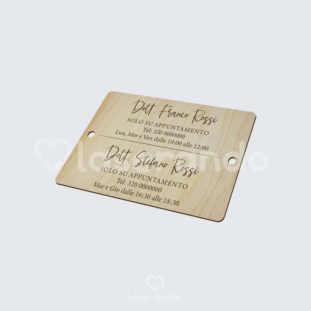 Printed Plaque
