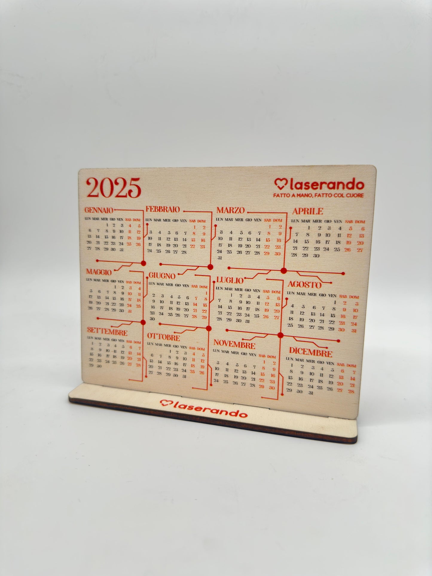 Calendario Personalizzabile con Base